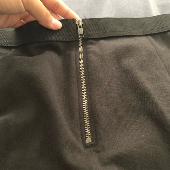 Black Lace Mini Skirt - Picture 3 of 5